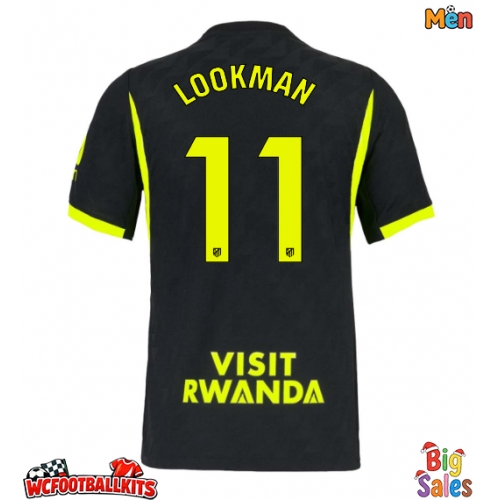 Atletico Madrid Ademola Lookman #11 Replica Away Stadium Shirt 2026-27 Short Sleeve